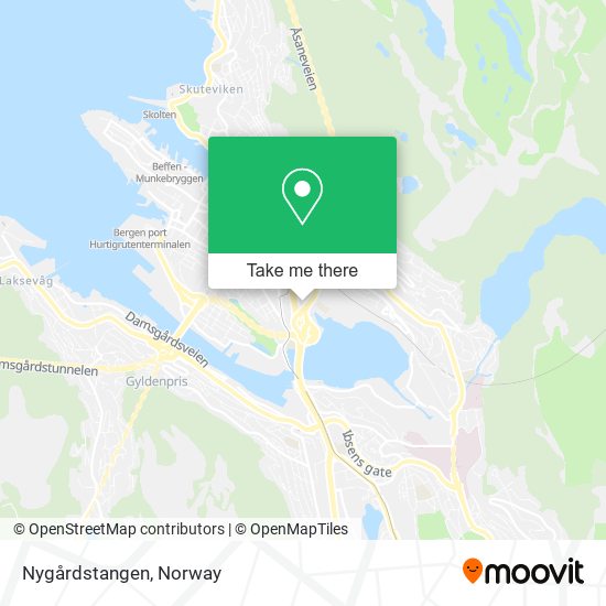 Nygårdstangen map