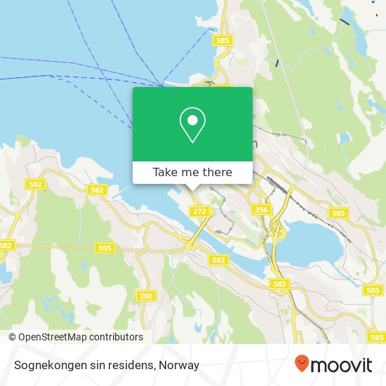 Sognekongen sin residens map