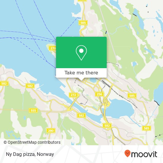 Ny Dag pizza map
