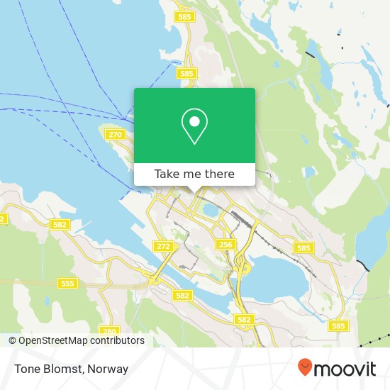 Tone Blomst map
