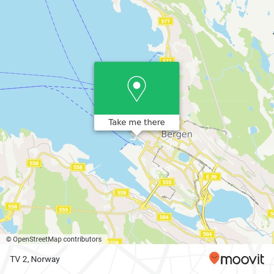 TV 2 map
