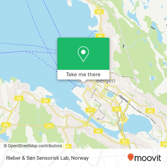 Rieber & Søn Sensorisk Lab map