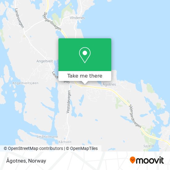 Ågotnes map