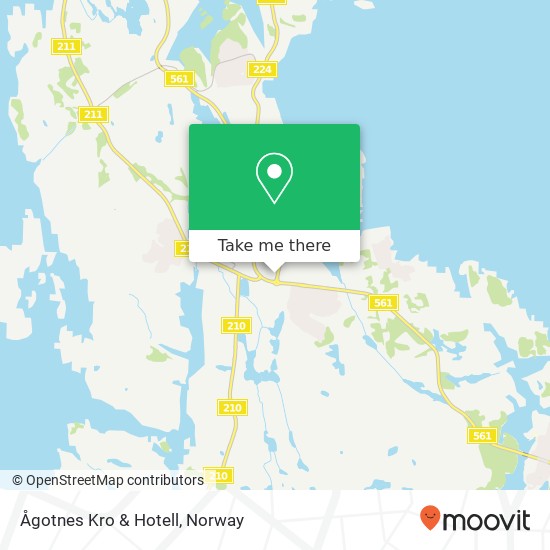 Ågotnes Kro & Hotell map