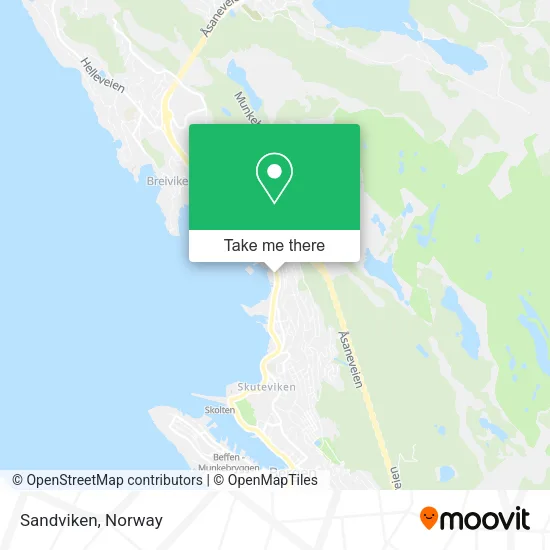 Sandviken map