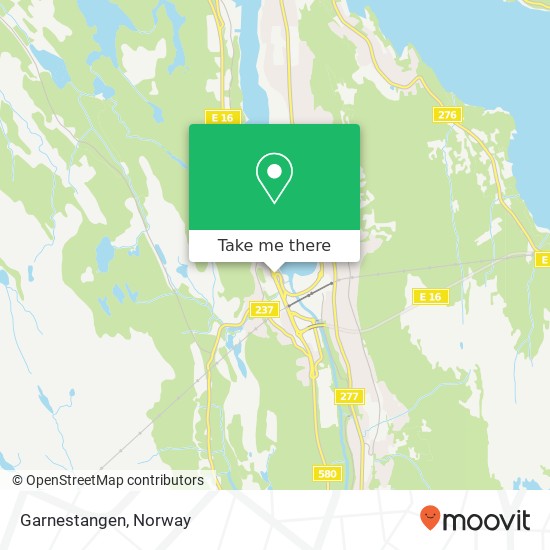 Garnestangen map