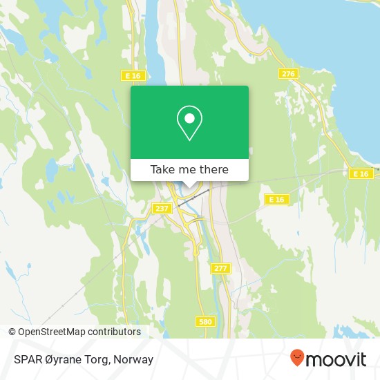 SPAR Øyrane Torg map