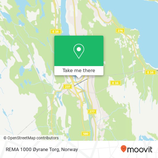 REMA 1000 Øyrane Torg map