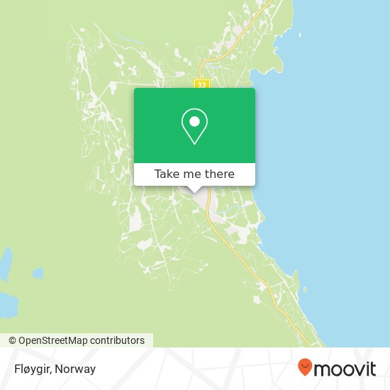 Fløygir map