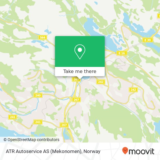 ATR Autoservice AS (Mekonomen) map
