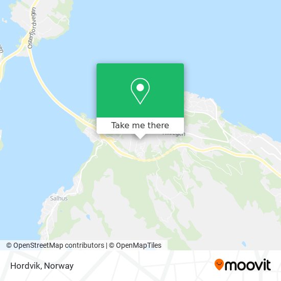 Hordvik map