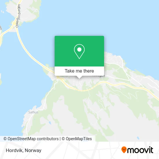 Hordvik map