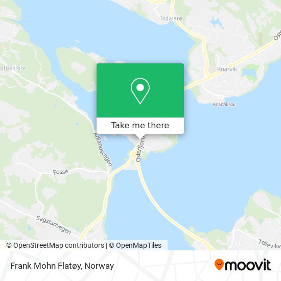 Frank Mohn Flatøy map