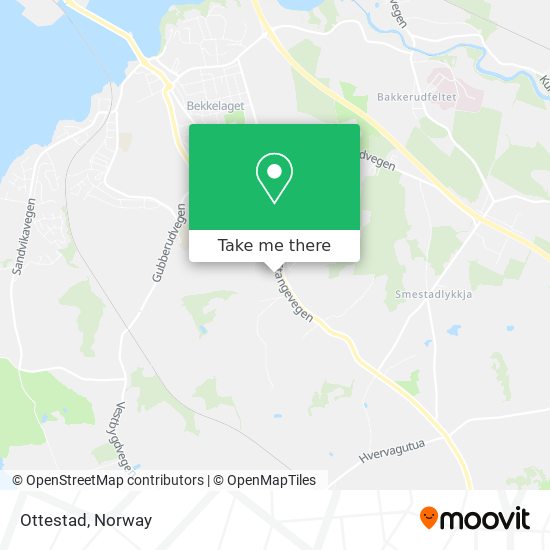 Ottestad map