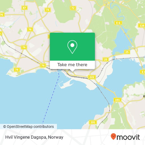 Hvil Vingene Dagspa map