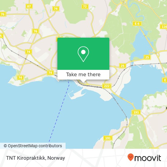TNT Kiropraktikk map