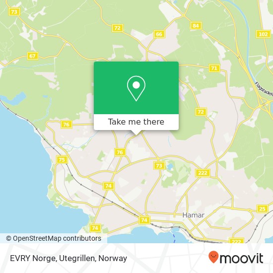 EVRY Norge, Utegrillen map
