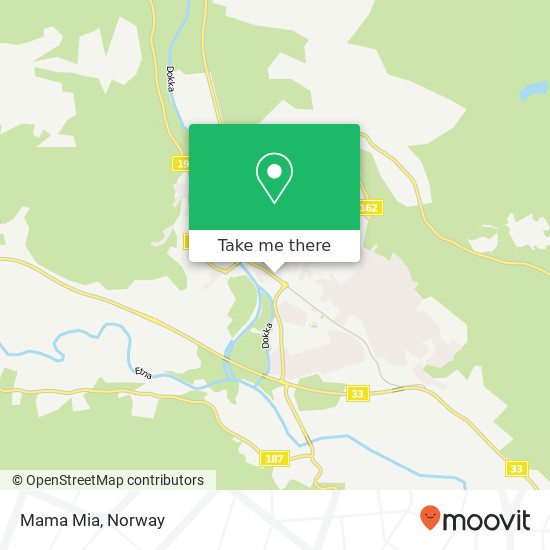 Mama Mia map