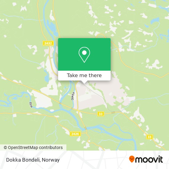 Dokka Bondeli map