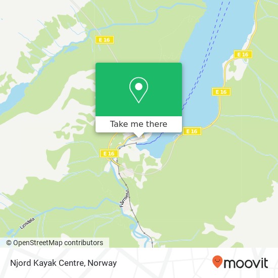 Njord Kayak Centre map