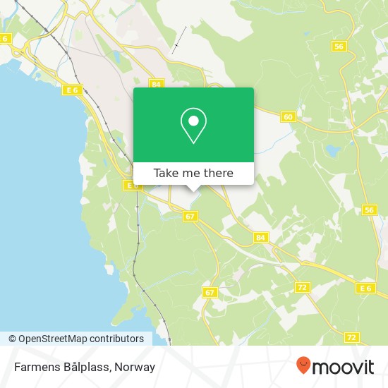 Farmens Bålplass map