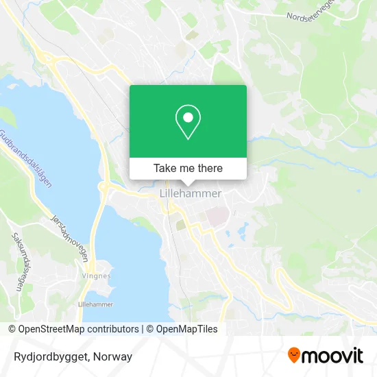 Rydjordbygget map