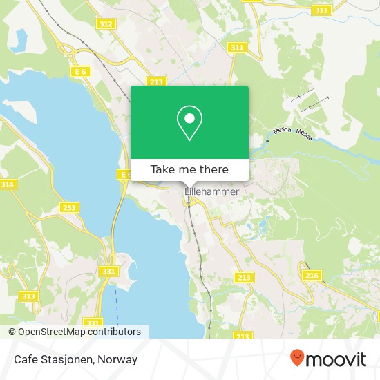 Cafe Stasjonen map