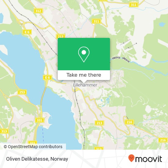 Oliven Delikatesse map