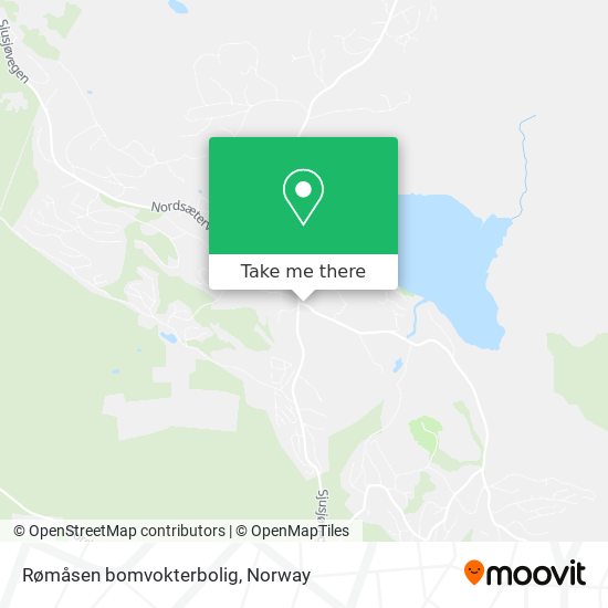 Rømåsen bomvokterbolig map