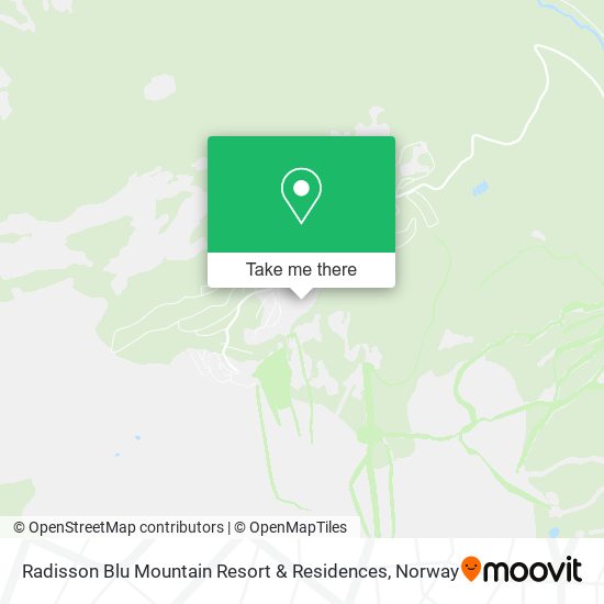 Radisson Blu Mountain Resort & Residences map