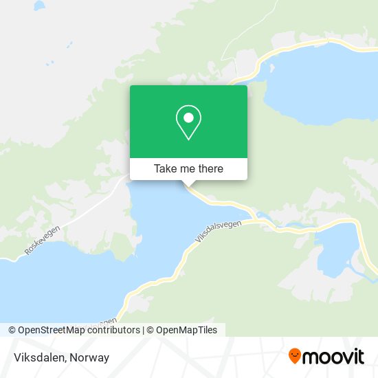 Viksdalen map