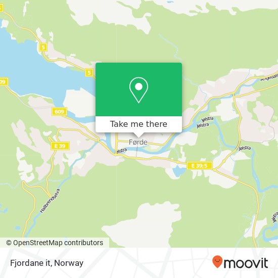 Fjordane it map
