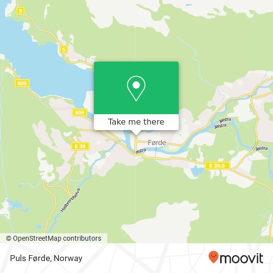 Puls Førde map