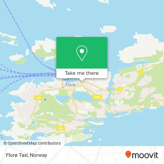 Florø Taxi map