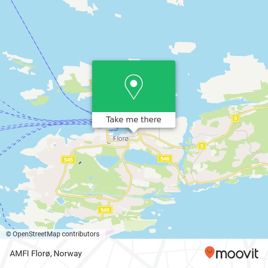 AMFI Florø map