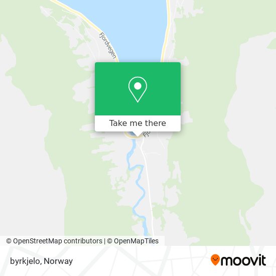 byrkjelo map