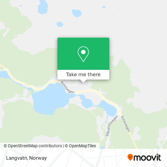 Langvatn map