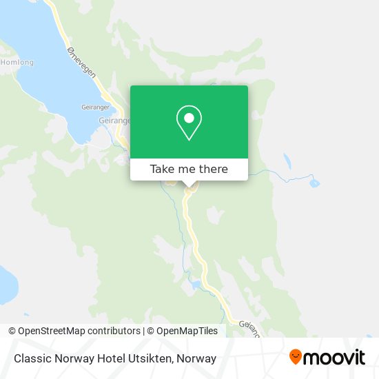 Classic Norway Hotel Utsikten map
