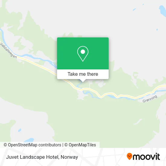 Juvet Landscape Hotel map