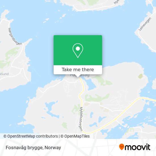 Fosnavåg brygge map