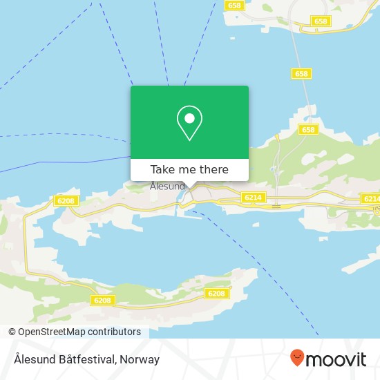Ålesund Båtfestival map