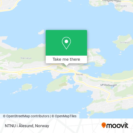 NTNU i Ålesund map