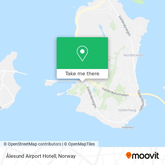 Ålesund Airport Hotell map