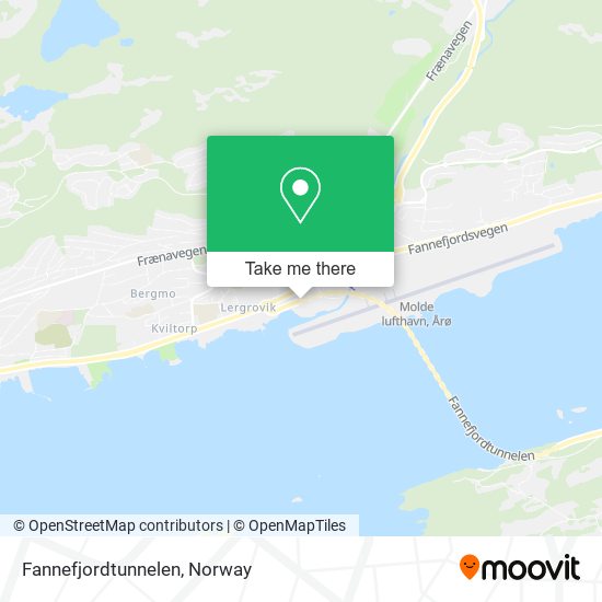 Fannefjordtunnelen map