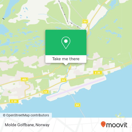 Molde Golfbane map