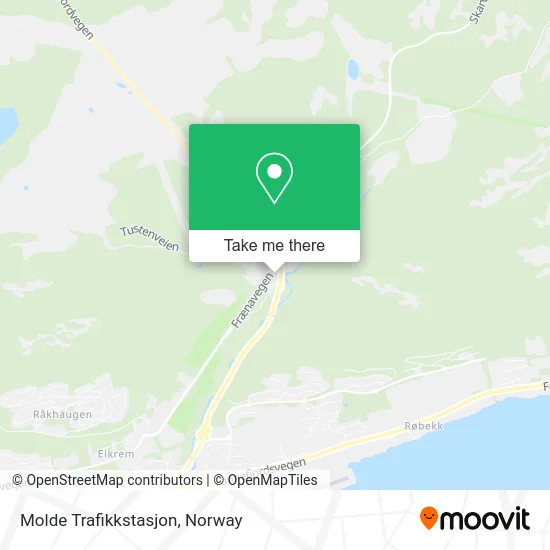 Molde Trafikkstasjon map