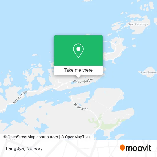 Langøya map