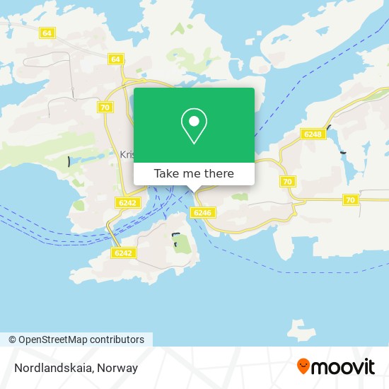 Nordlandskaia map