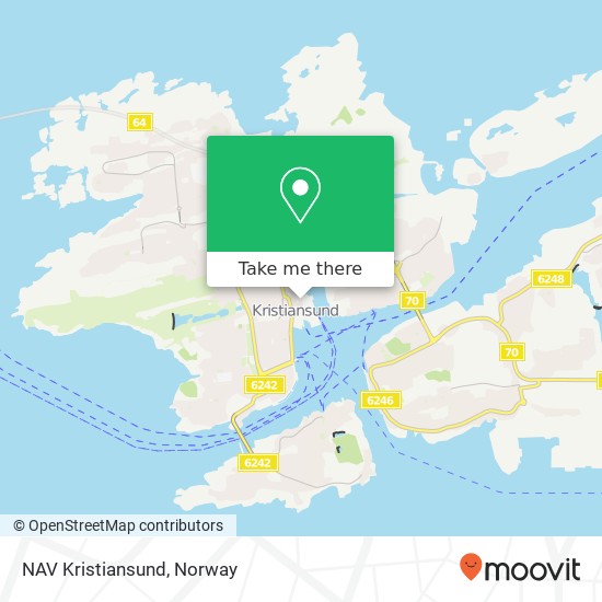 NAV Kristiansund map