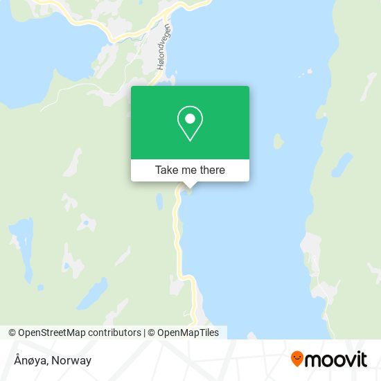 Ånøya map